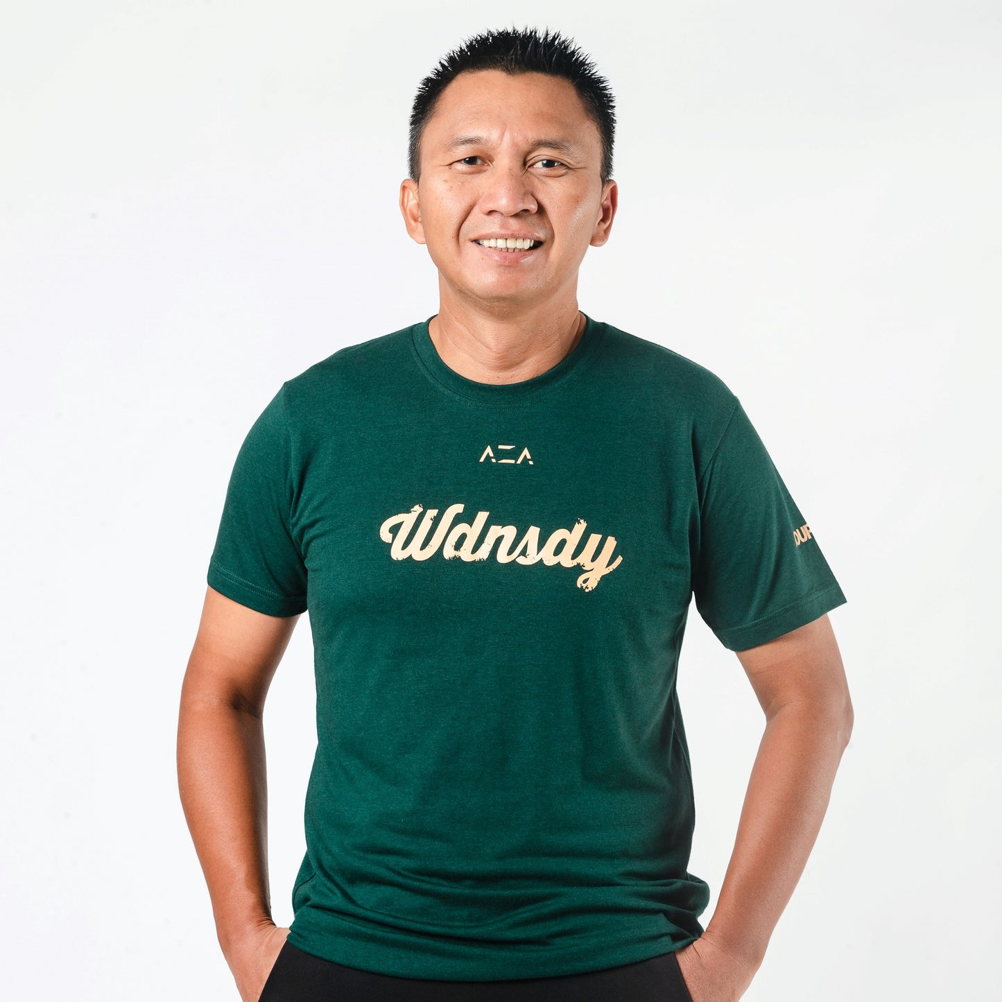 AZA x WDNSDY Journey T-Shirt - Forest Green