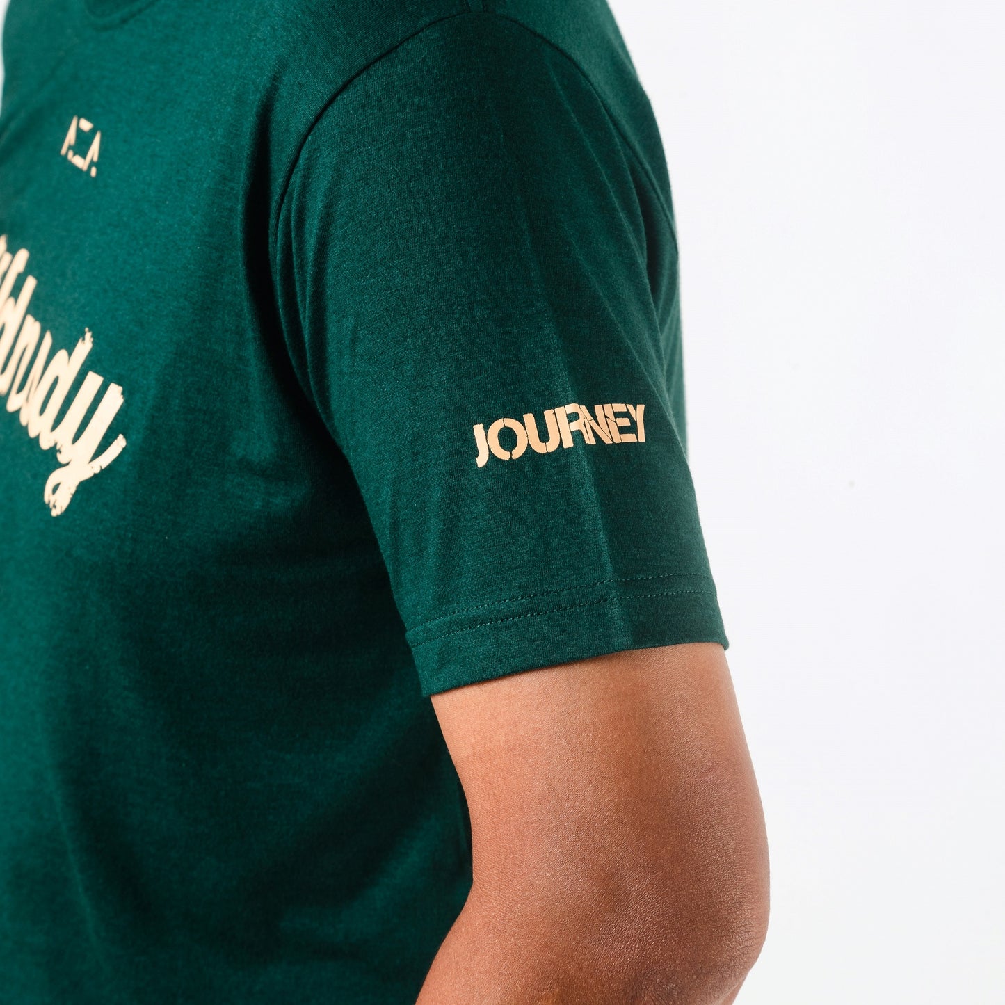 AZA x WDNSDY Journey T-Shirt - Forest Green