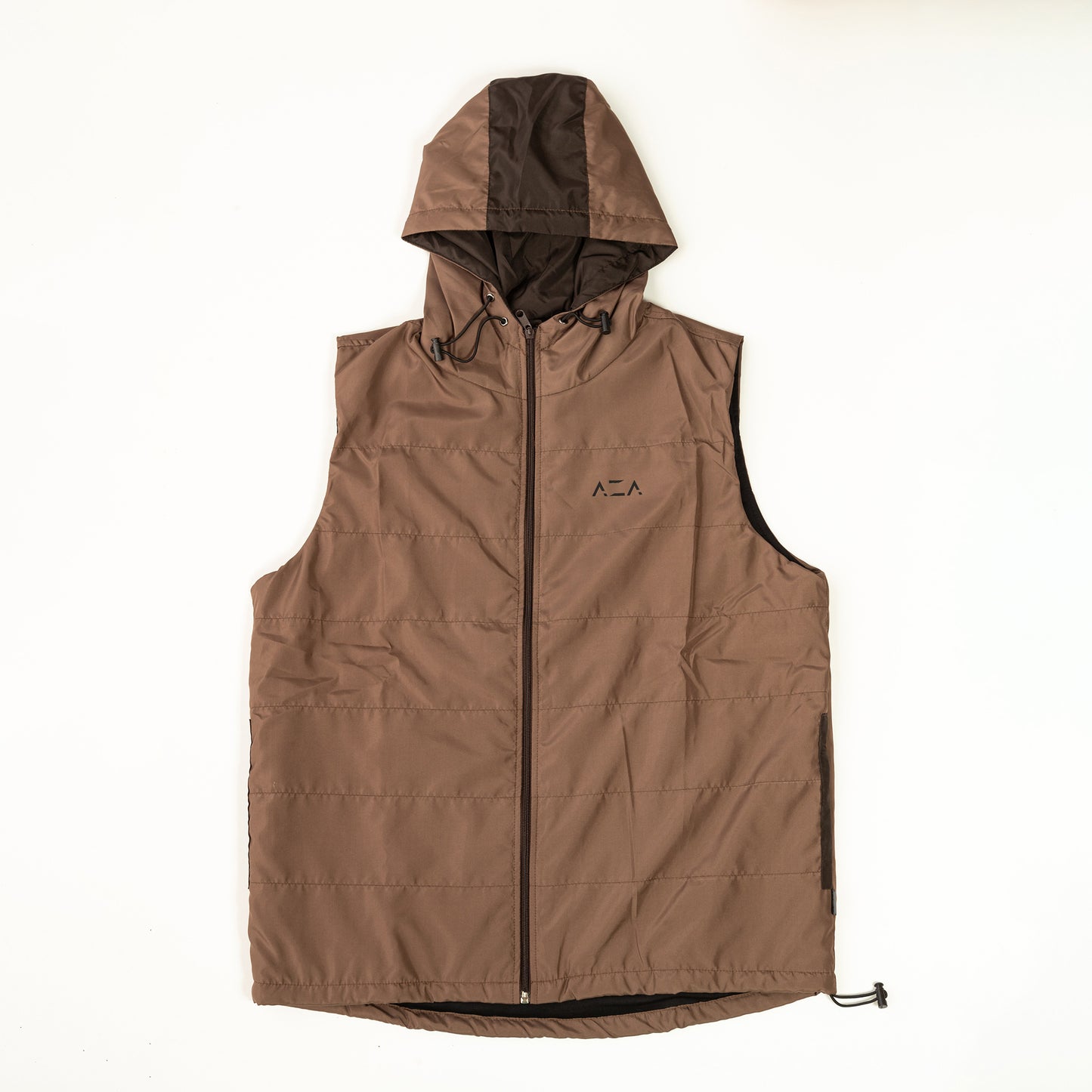 AZA Basic Vest Jacket - Brown