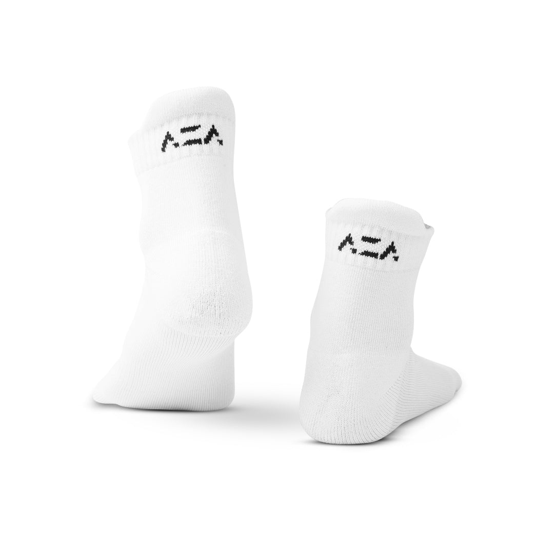 AZA Ankle Socks - White
